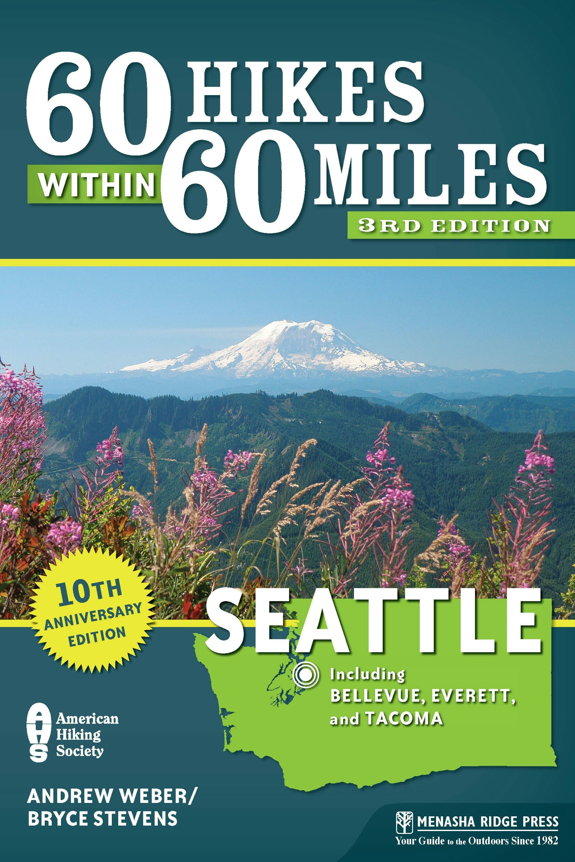 Book cover image for 60 Hikes Within 60 Miles: Seattle ISBN: 9781634040198